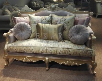 Buy cheap Wooden Model Luxury Royal Set Living Room Furniture Sofa from wholesalers