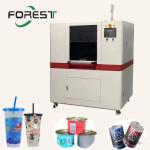 Diameter 40mm UV Cylindrical Printer OEM For Bottles Mugs Cans
