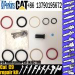 CAT Excavator Injector Repair Kit C9 Engine O Rings Rubber Seals Set