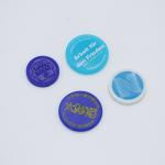 Logo Custom Color Printed Plastic Trolly Coins Plastic Game Coins Tokens