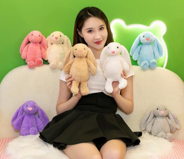 Buy cheap Spring Bunny Toy Doll for Girls Pink Easter Theme Adorable Doll from wholesalers