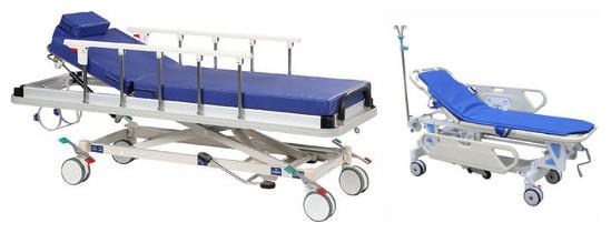 Buy cheap Trendelenburg Patient Transfer Trolley , Easy Operated Ambulance Stretcher Trolley from wholesalers