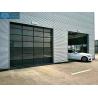Buy cheap Luxury 2.5mm Galvanized Steel 3m High Glass Garage Doors from wholesalers