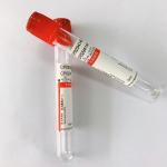 Medical PET Glass Red Top Blood Collection Tubes No Additive 1ML-10ML