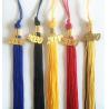 Buy cheap Delicate fluorescent multicolored fringe tassel trimming for 2020 graduation cap decoration from wholesalers
