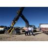 Buy cheap 5845mm Clamshell Telescopic Arm 520Kg Long Reach Excavator Booms from wholesalers