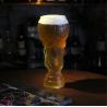 Buy cheap Drinking Glass Clear Beer Glass Cup 16oz Qatar World Cup Trophy Shaped from wholesalers