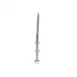 Flat Head Stainless Steel Annular Nails With Ring Shank For Decks And Outdoor
