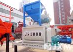 1000L Twin Shaft Mixer Batching Plant High Mixing Performance
