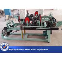 Buy cheap Positive / Negative Twist Barbed Wire Machine With Automatic / High Efficiency product