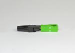 FTTH Fiber Optic Field Installable Connector , Fiber Optic Quick Connector