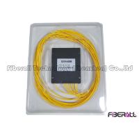 Buy cheap GPON ABS Fiber Optic PLC Splitter For Rack Mounted Patch Panel 1260nm - 1650nm product