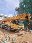 Used 2016 Xc 25t Truck Crane Terrian Mobile Crane Truck Crane 3 Shaft Number