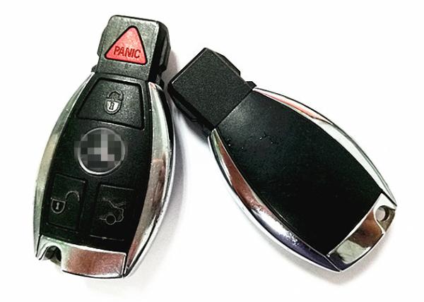 Buy cheap Black Keyless Entry Fob IC 2701A-DC07 Benz Car Key FCC - IYZDC10 315 MHZ Without Blade from wholesalers