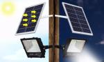 Super Bright Outdoor Solar Flood Light , Aluminum Alloy Body Waterproof LED Wall