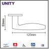 Buy cheap EN1906 Grade 4 /EN1634-1 fire rated door handles for commercial offices from wholesalers