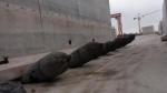 Heavy LIfting Rubber Inflatable Marine Airbags D15*L20m Marine Lifting Airbag