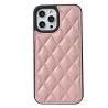 Buy cheap PU Leather Designer Cell Phone Cases Stitched Grill Pattern Camera Protection from wholesalers