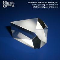 Buy cheap Customized Coating Bk7 Optical Glass Prism Lenses For Telescopes product