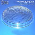 High Transmission Outdoor Light Glass Cover From Borosilicate glass