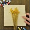Buy cheap Unpolished wood cradle painting board is suitable for art and handicrafts wood canvas board from wholesalers