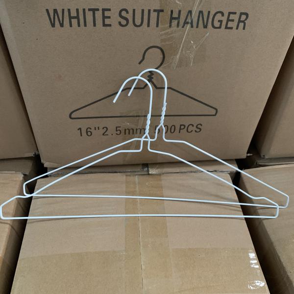 Buy cheap Commercial Shockproof Wire Shirt Hangers Size Optional For Dry Cleaner from wholesalers