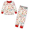 Buy cheap girls printing dress baby christmas red frock A-line dress christmas sets from wholesalers