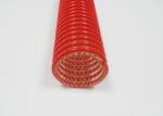 4 Inch Spiral Reinforced Flexible PVC Heavy Duty Pipe Hose For Sand Blast