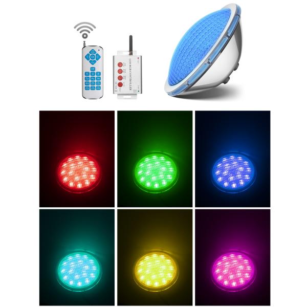 Buy cheap 900LM IP68 PAR56 SS316L UL Swimming Pool Light Circular from wholesalers