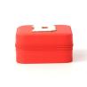 Buy cheap Portable Small Leather Red Jewelry Storage Box Overall Display from wholesalers