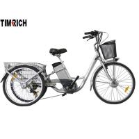 Buy cheap TM-BGL-ET02 Three Wheel Electric Bike , Rechargeable Electric Bicycle With product