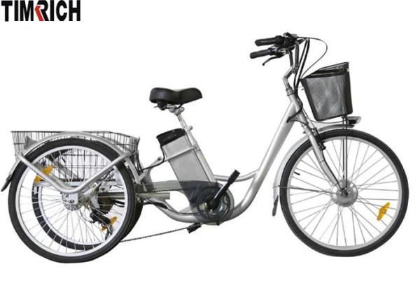 Buy cheap TM-BGL-ET02 Three Wheel Electric Bike , Rechargeable Electric Bicycle With Lithium Battery from wholesalers