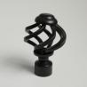 Buy cheap KIEI EP1031 Curtain Finial Hot Sale Luxury Adjustable Curtain Rod Hardware Precision Manufacturing Factory Outlet from wholesalers