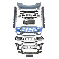 Buy cheap C63 AMG Car Accessories Auto Parts Front Bumper Lip Grille Body Kit For Benz product