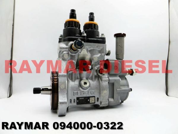 Buy cheap DENSO HP0 Common rail fuel pump 094000-0322 for KOMATSU SA6D140E-3 6217-71-1120, 6217-71-1121, 6217711120, 6217711121 from wholesalers