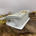 Authentic Crocodile Skin Women White Flap Purse Genuine Alligator Leather Lady