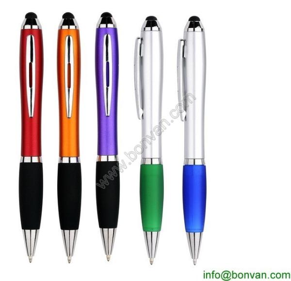 promotional gift stylus touch pen,colored lacquer plastic stylus pen,gift stylus