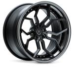 Aluminum Alloy 3 Piece Forged Wheels Heavy Duty Deep Dish Rims Luxury Car
