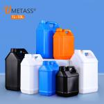 Tranparent Empty 5L HDPE Bottles Oil Drum Jerry Can Plastic Water Container Food