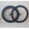 Buy cheap 700C Carbon Wheelset 60mm+88mm clincher road bicycle wheel R13 Hubs and aero pillar spokes from wholesalers