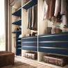Buy cheap Blue Luxury Custom Wooden Bedroom Walking Closet And Wardrobe from wholesalers