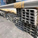 Painted U Shaped Beam Channel Steel UPN 80 Dimensions 12m
