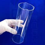 High Temperature Corrosion Resistant High Permeability Quartz Glass Tube Fused