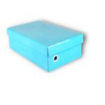 Colored Custom Cardboard Boxes , Recycled Paper Box Shoes Packaging