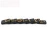Buy cheap Black And Gold Board Game Domino Set Double 9 Dominoes Set from wholesalers