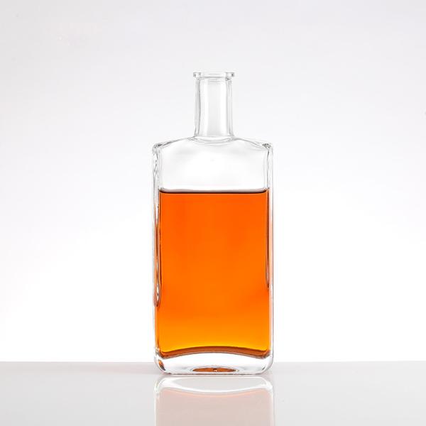 Buy cheap Small Batch Distilleries Glass Bottle with Cover Flint White Vodka Tequila Rum from wholesalers