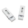 Buy cheap White Vape Cartridge Box , Cardboard Box With Plastic Window 100mmx35mmx25mm from wholesalers