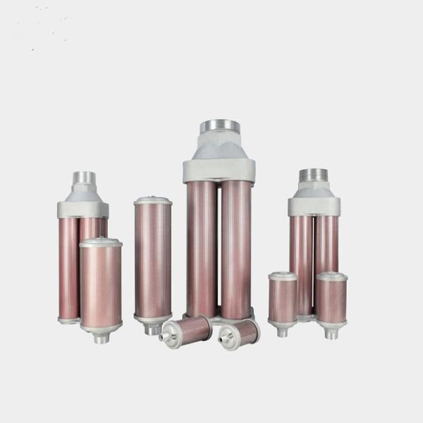 Buy cheap Glass Cotton Thread Air Conditioner Muffler XY-60 NPT / BSP 1/2" from wholesalers