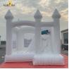 Buy cheap Customized Inflatable Bouncy Castle With Slide Wedding White Bounce House from wholesalers