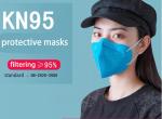 Buy cheap Non-woven fabric anti-virus civil using KN95 mask blue from wholesalers